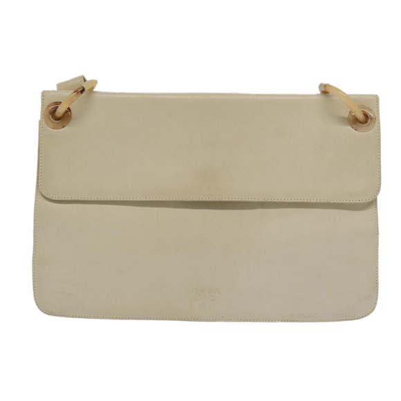 Prada Beige Leather shoulder - Picture 1 of 10